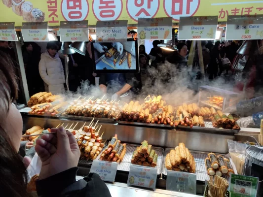 Ăn gì ở Hàn Quốc? các phố ẩm thực nổi tiếng